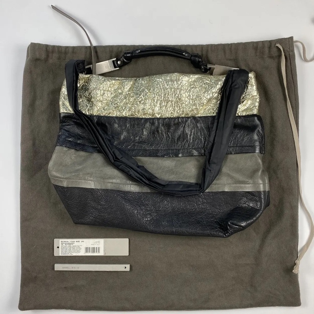 Rick Owens Sample Medium Balloon Shoulder Bag - Picture 2 of 8